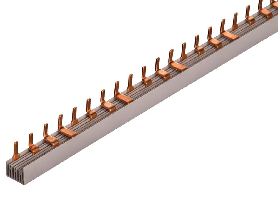 Afbeelding van Doorverbindingsrail STIFT 4Fx14 17,8mm 16mm2 zonder eindkap