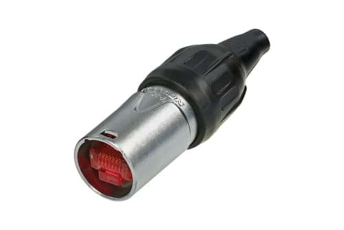 Afbeelding van etherCON kabeldeel chromiuim TOP IP65 (exclusief RJ45 connector)