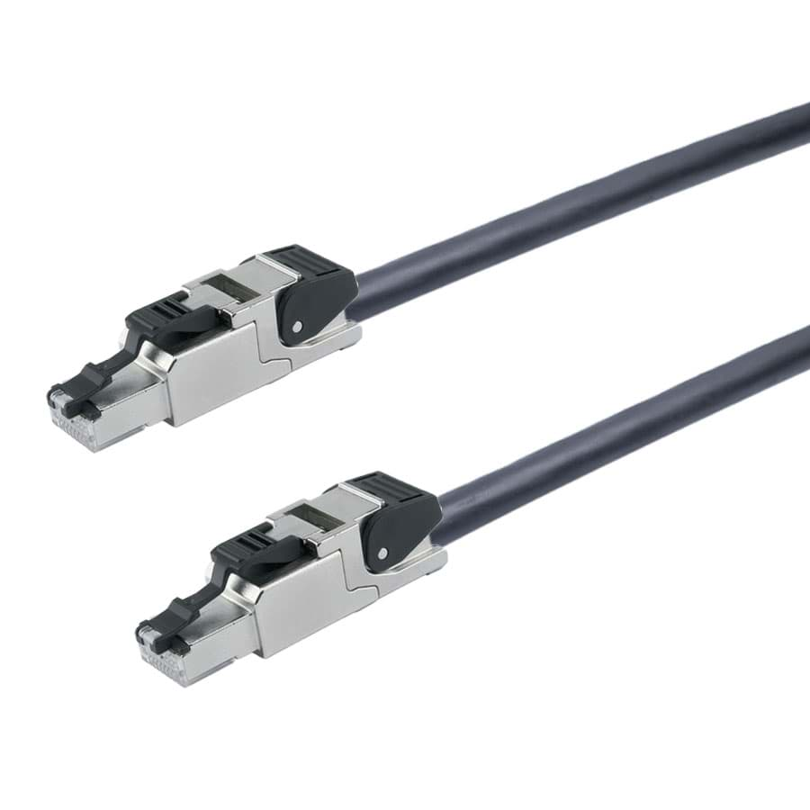 Afbeelding van patchkabel CAT7 4P23 PUR Draka RJ45-metaal 31m