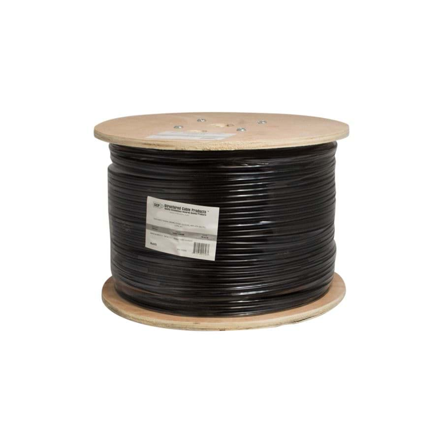 Afbeelding van DMX kabel 2x2xAWG24/7 ALU+Braid LSZH Dca-s2d1a3 zwart H305