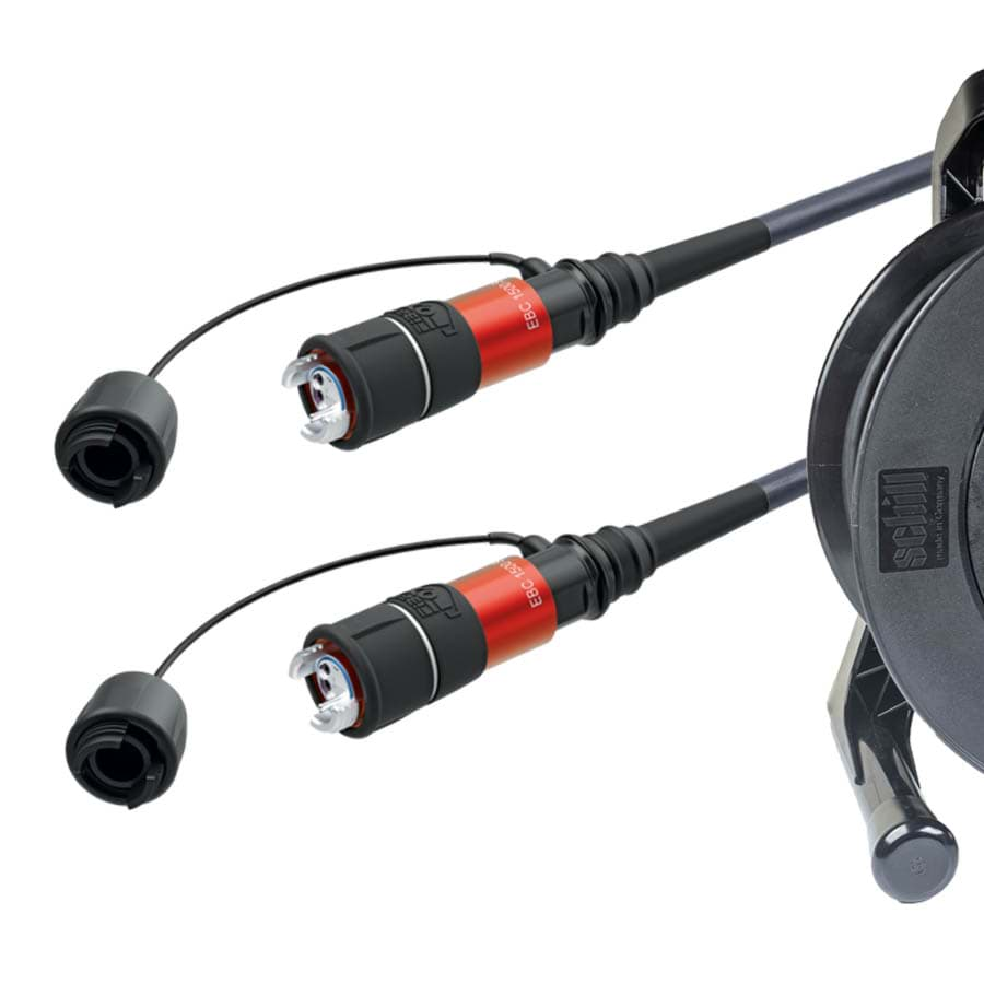 Afbeelding van FIBERFOX EBC15 4CH kabel XTREME MultiMode OM3  50m op haspel GT380