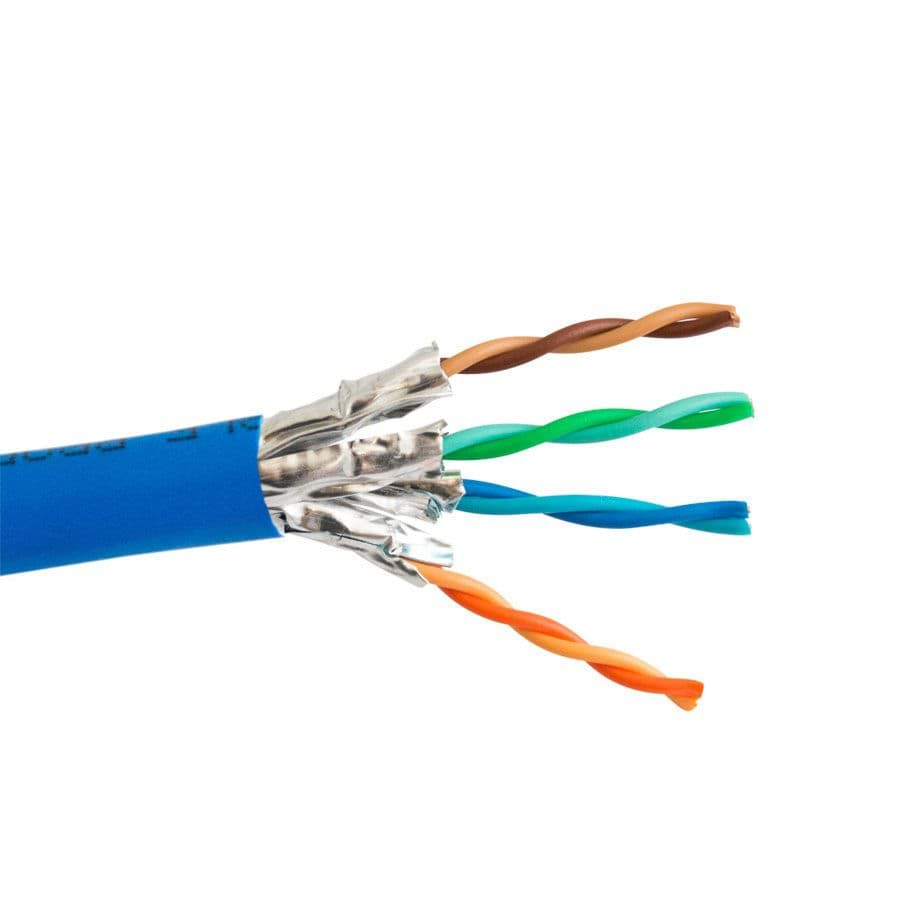 Afbeelding van datakabel CAT6A 600MHz 10G U/FTP LSZH Dca-s1d2a1 blauw