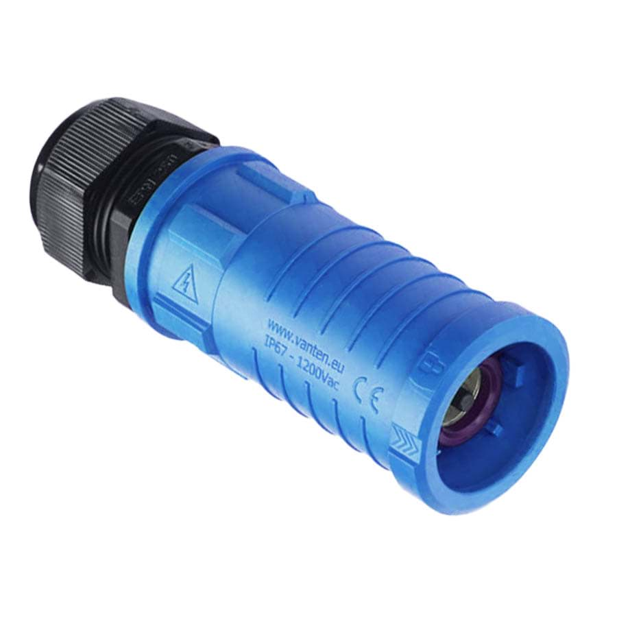 Afbeelding van Vanten cable connector fem.  70mm2 d=11-21mm N blue