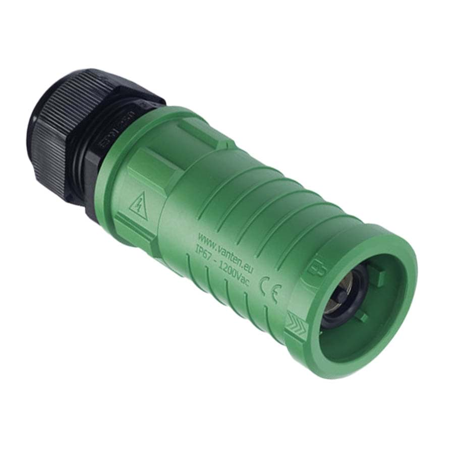 Afbeelding van Vanten cable connector fem.  70mm2 d=11-21mm E green