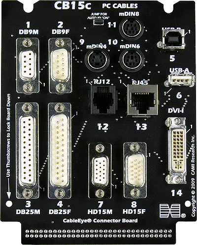 Afbeelding van Connector Board Set CB15C (PC Cables)