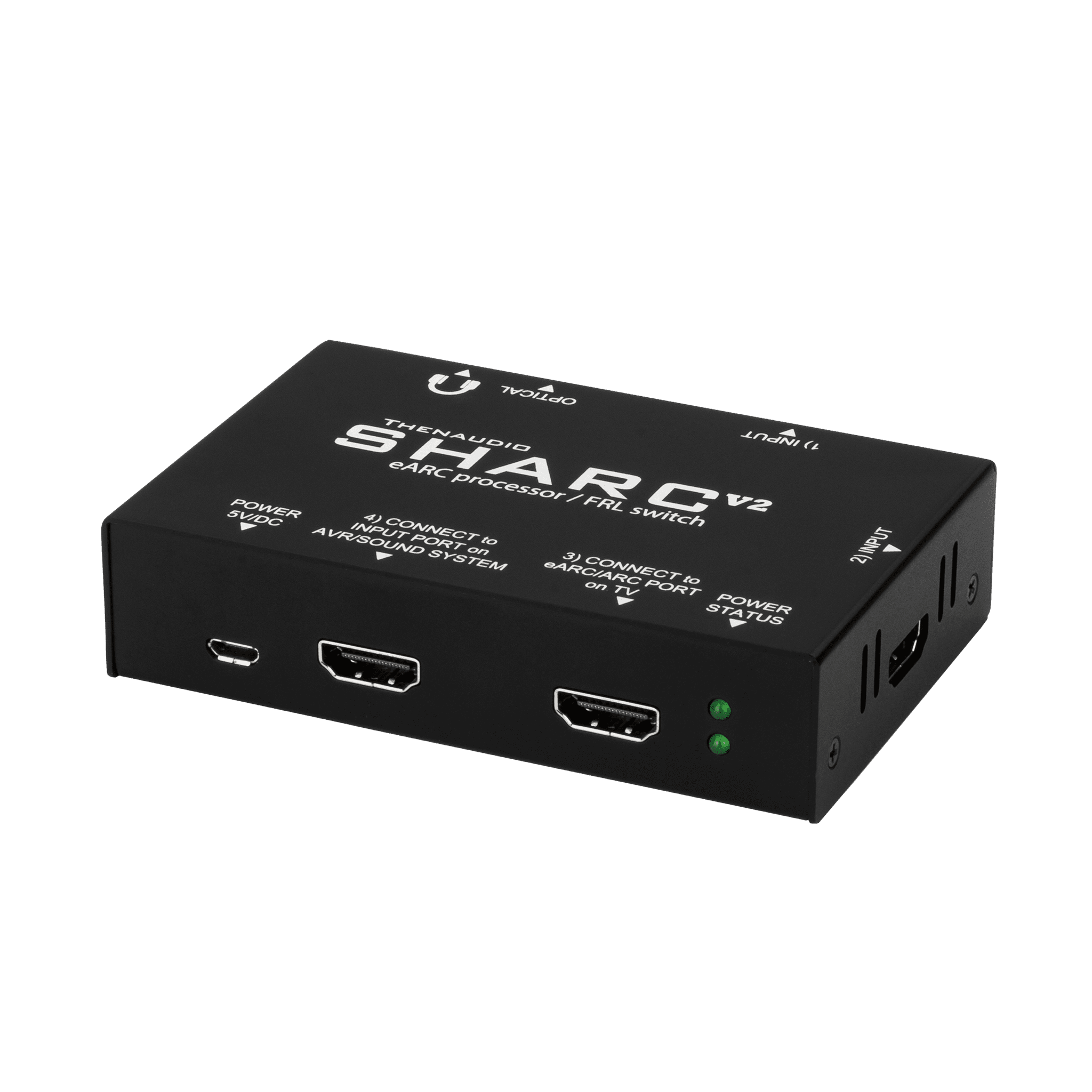 Afbeelding van Audio Processor 8K eARC with dual HDMI 2.1 / FRL switch