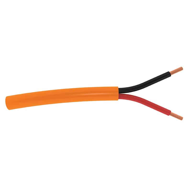 Afbeelding van luidsprekerkabel LS 2x1,3mm2 OFC PVC Dca-s3 oranje 305m