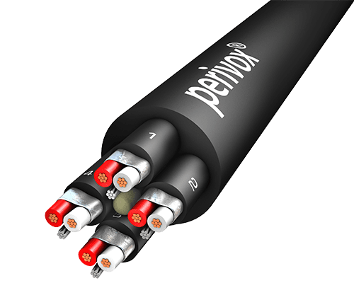 Afbeelding van audiomultikabel  4x2x0,22mm2 PVC Alu-folie+PVC per paar