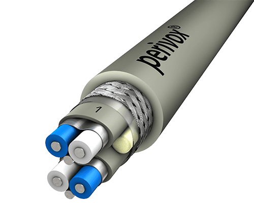 Afbeelding van audiomultikabel  2x2x0,6mm 110-AES/EBU PVC grijs