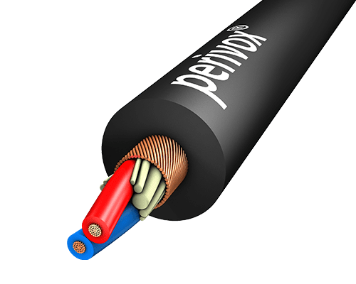 Afbeelding van Microfoonkabel 2x0,14mm2 NF-WY PVC-FLEX d=3,5mm zwart