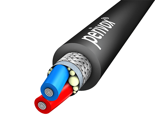 Afbeelding van Microfoonkabel 2x0,5mm2 NF-CP PUR-ROBUST d=6,0mm zwart