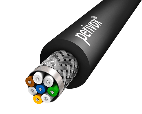 Afbeelding van Datakabel FLEX CAT5E SFTP 200MHz AWG26/7 PUR-ROBUST zwart