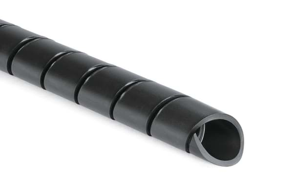 Afbeelding van spiraalslang polyethyleen 16mm zwart