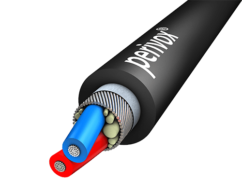 Afbeelding van Microfoonkabel 2x0,10mm2 NF-WP PUR-ROBUST d=2,7mm zwart