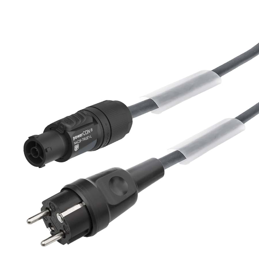 Afbeelding van verlengkabel H07RNF 2,5mm2 AVA 341 RA+BUS  > powerCON True1 10m