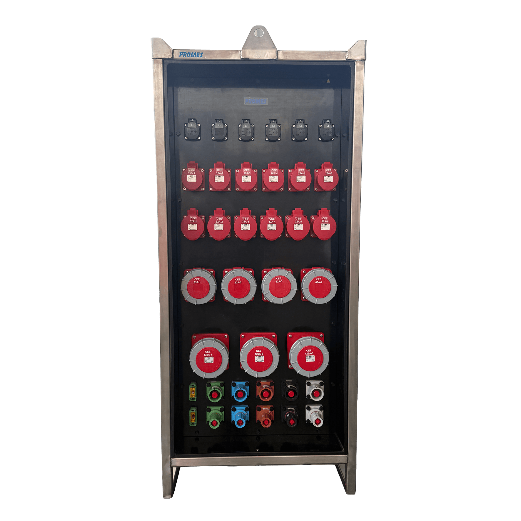 Afbeelding voor categorie Metalen Frame Stroomverdeelkasten