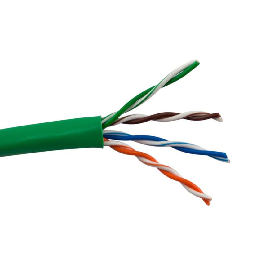 Afbeelding van datakabel CAT6 U/UTP 250MHz 4PxAWG23/24 Dca-s2 groen ECO SCP HA305