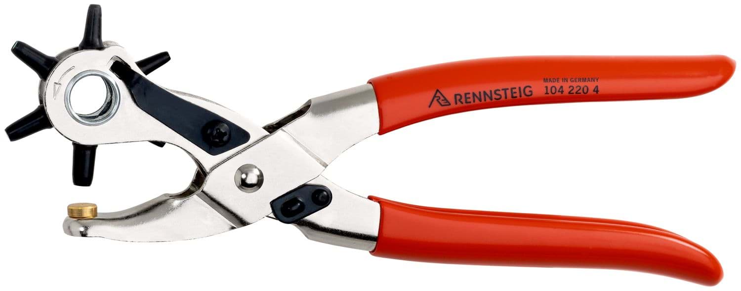 Afbeelding van Revolving Punch Pliers plastic grip