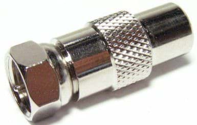 Afbeelding van adapter F-connector pen - CAI pen Lumberg