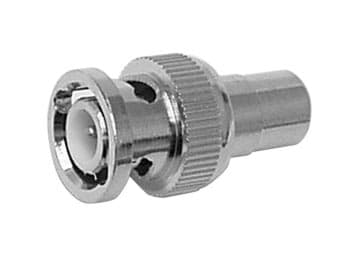 Afbeelding van adapter BNC pen - RCA bus Lumberg