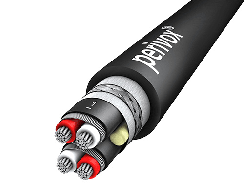 Afbeelding van audiomultikabel  2x2x0,19mm2 PVC zwart