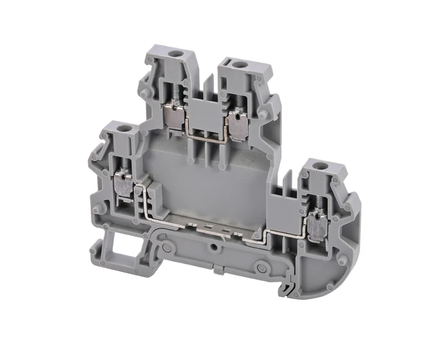 Afbeelding van etage rijgklem schroef  2.5mm2 grijs Cembre