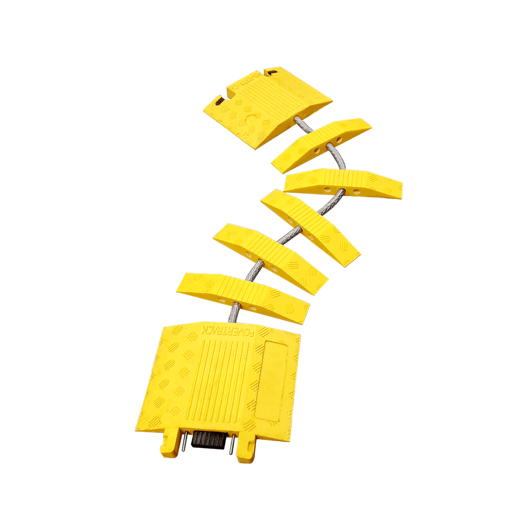 Afbeelding van Powertrack braided slinky yellow